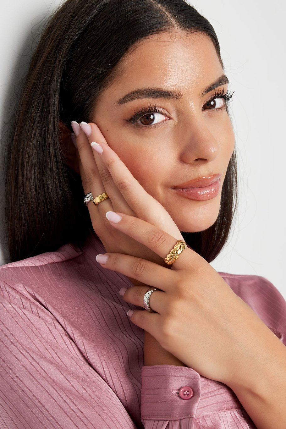 Edelstahl Ring simple elegant gold | useful Beauty