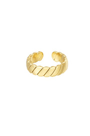 Edelstahl Ring simple elegant gold | useful Beauty