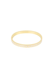Armreif white Lines gold | useful Beauty