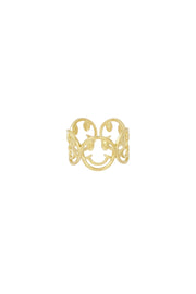 Edelstahl Ring Smiley | useful Beauty - useful Beauty