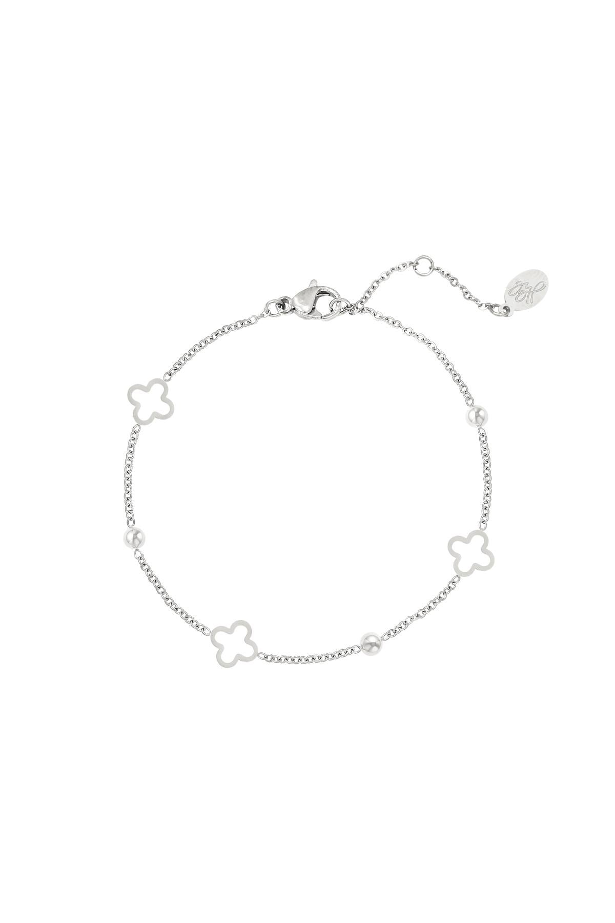 Edelstahl Armband hohle Kleeblätter | gold/silber | useful Beauty - useful Beauty