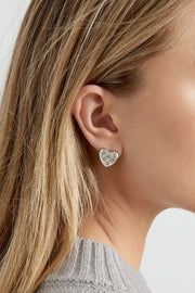 Edelstahl Ohrringe Herz Sterne | useful Beauty - useful Beauty 