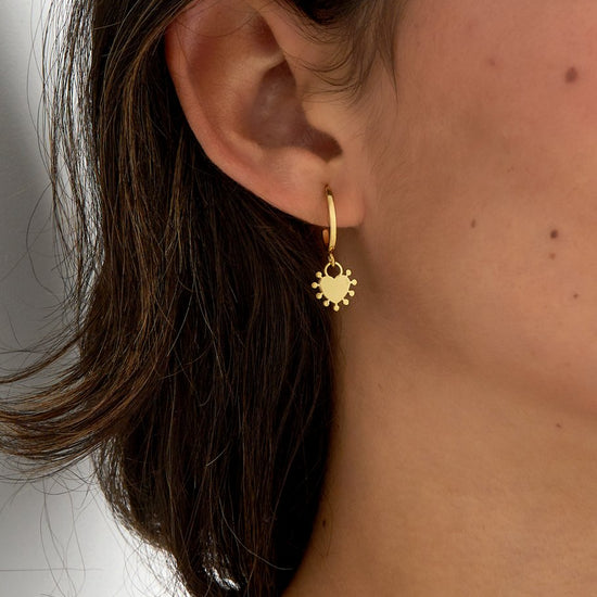 Ohrringe hängende Herzen | useful Beauty - useful Beauty 