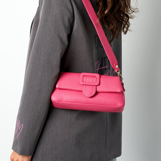 Schultertasche Handtasche klein | creme/pink/olive | useful Beauty - useful Beauty 