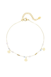 Fußkettchen Seashell | 14K goldplated - useful Beauty 