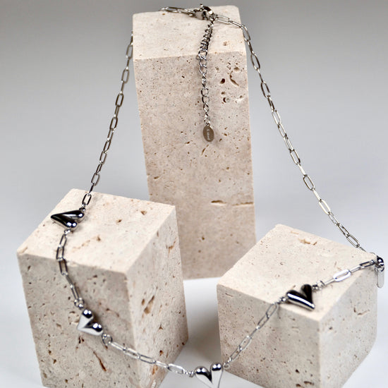 Edelstahl Halskette süßes Herz | useful Beauty - useful Beauty 