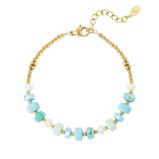 Armband colorful Diamonds gold | useful Beauty - useful Beauty 