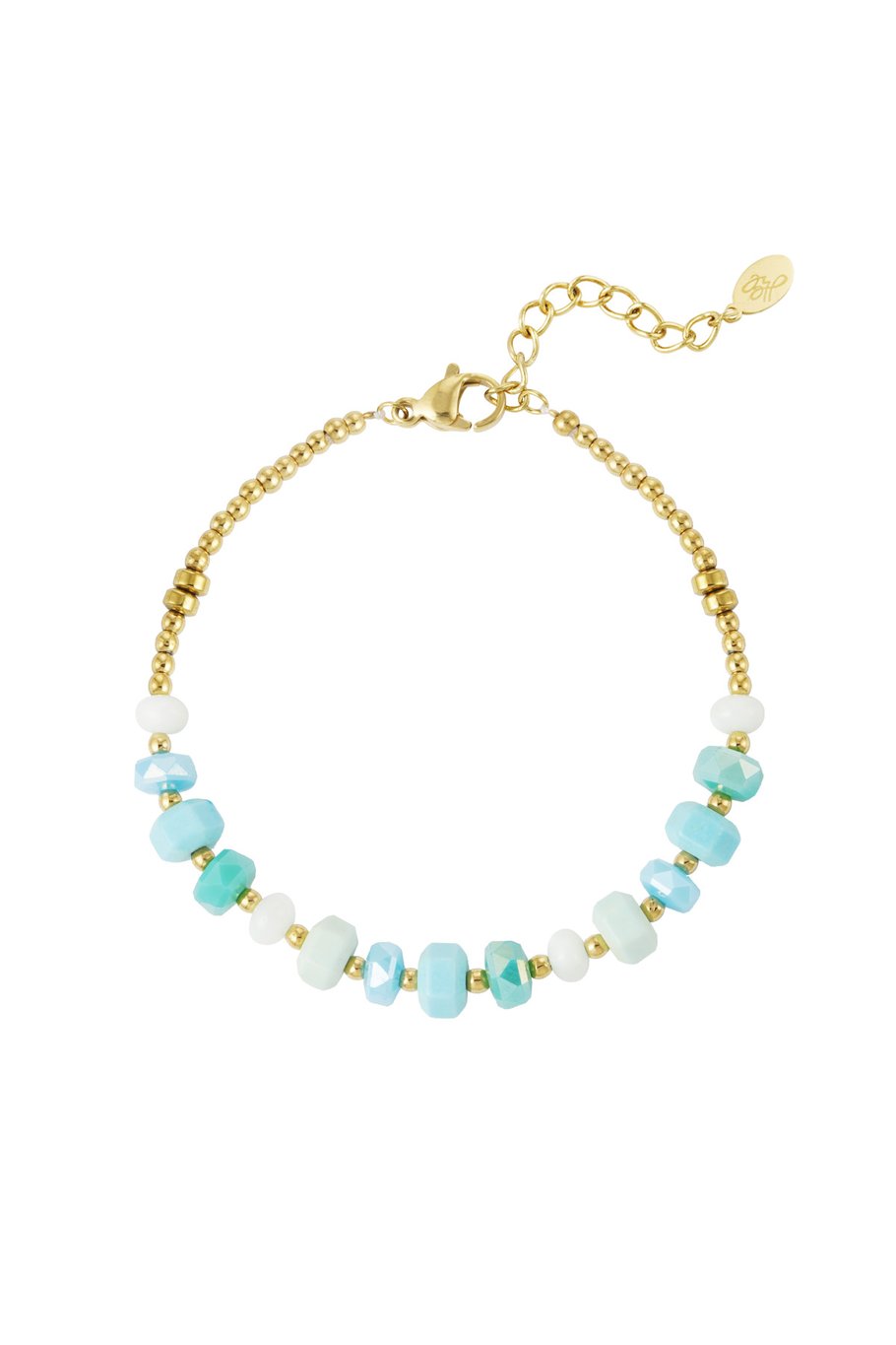 Armband colorful Diamonds gold | useful Beauty - useful Beauty 