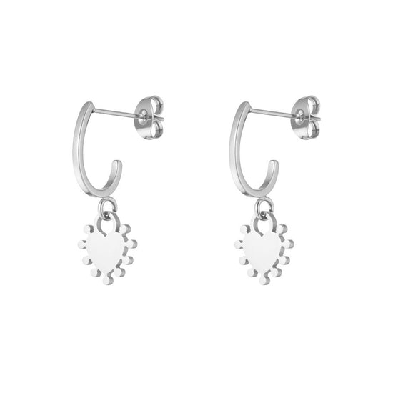 Ohrringe hängende Herzen | useful Beauty - useful Beauty 