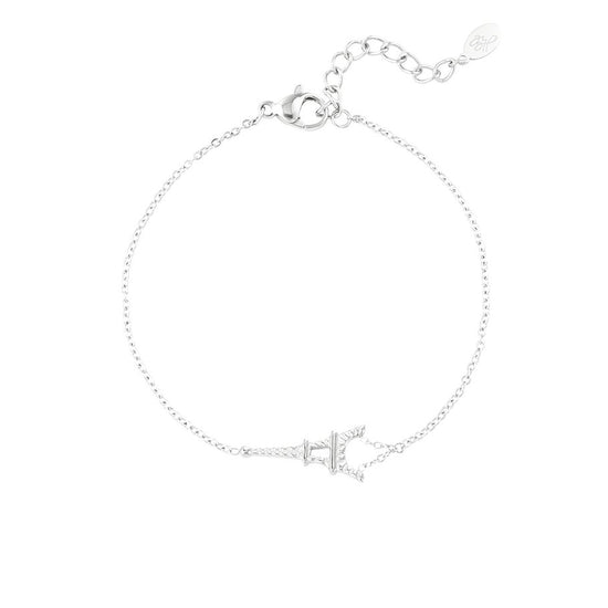 Edelstahl Armband Eiffelturm 16cm | gold/silber | useful Beauty - useful Beauty 