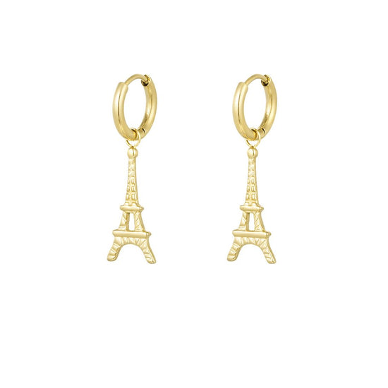 Edelstahl Ohrringe Eiffelturm  | useful Beauty - useful Beauty 