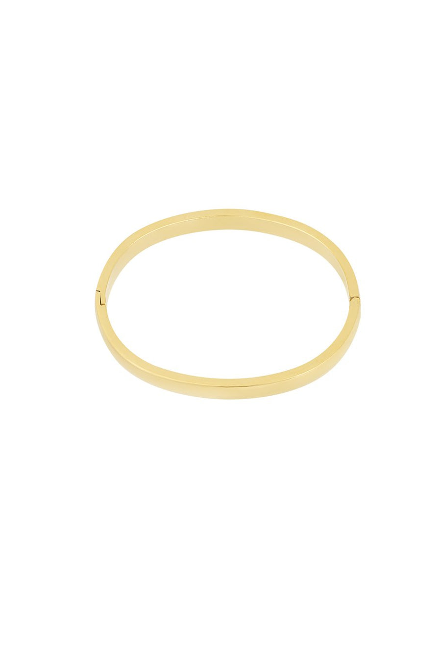 Edelstahl Armreif schlicht glänzend | useful Beauty