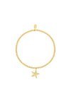 Edelstahl Kugelarmband Seestern gold | useful Beauty - useful Beauty 