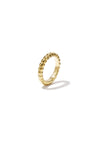 Edelstahl Ring Herzen Reihe gold