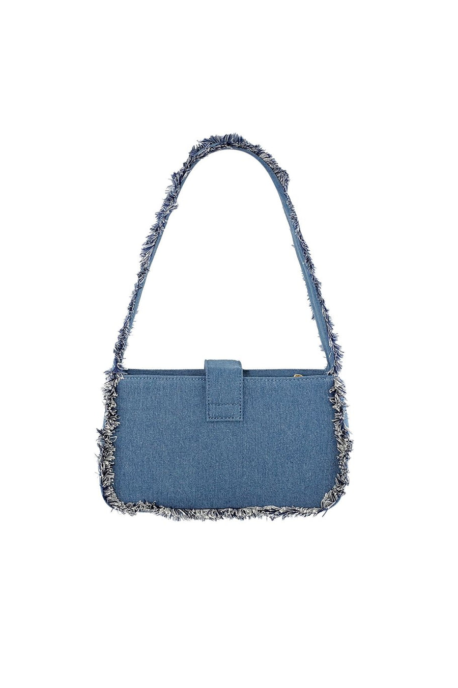 Handtasche Schultertasche Jeans Fransen | useful Beauty - useful Beauty 