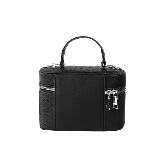 Handtasche klein Schleife silber fancy | schwarz/silber | useful Beauty - useful Beauty 