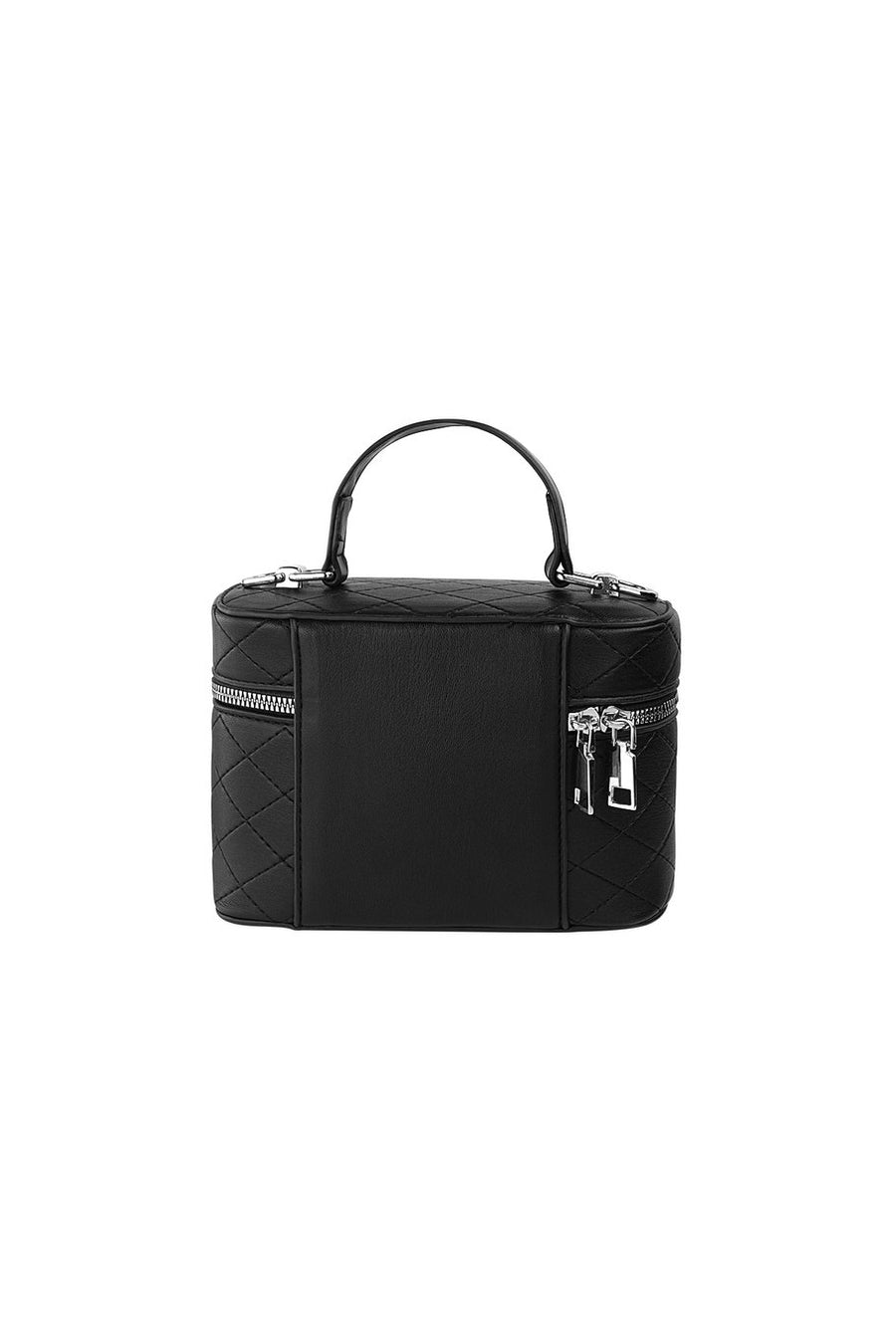 Handtasche klein Schleife silber fancy | schwarz/silber | useful Beauty - useful Beauty 