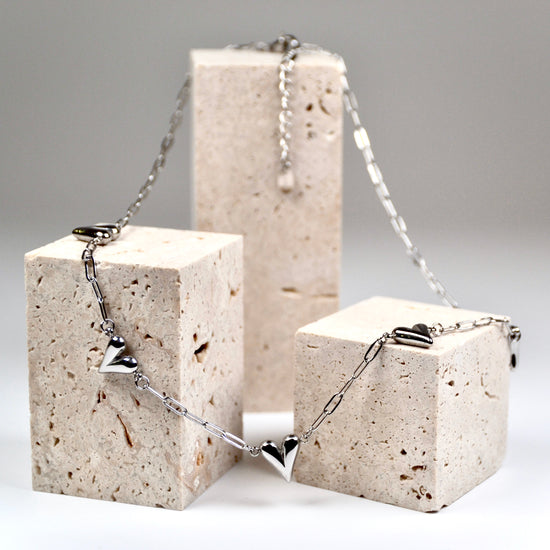 Edelstahl Halskette süßes Herz | useful Beauty - useful Beauty 