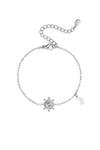 Edelstahl Charm Armband Mon and Sun