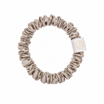 Mulberry Silk Scrunchie Champagne S
