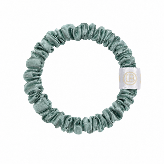 Mulberry Silk Scrunchie Matcha S