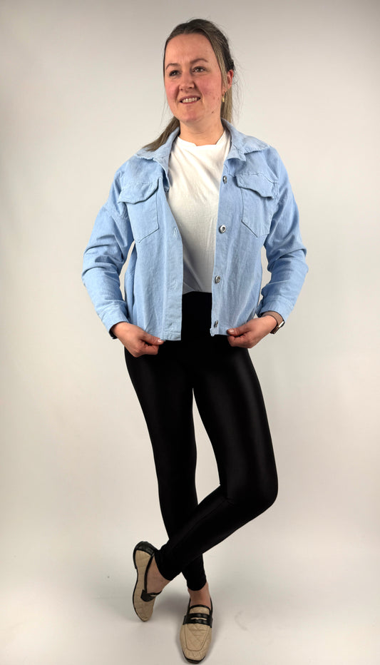 Cordjacke - lässige kurze Übergangsjacke