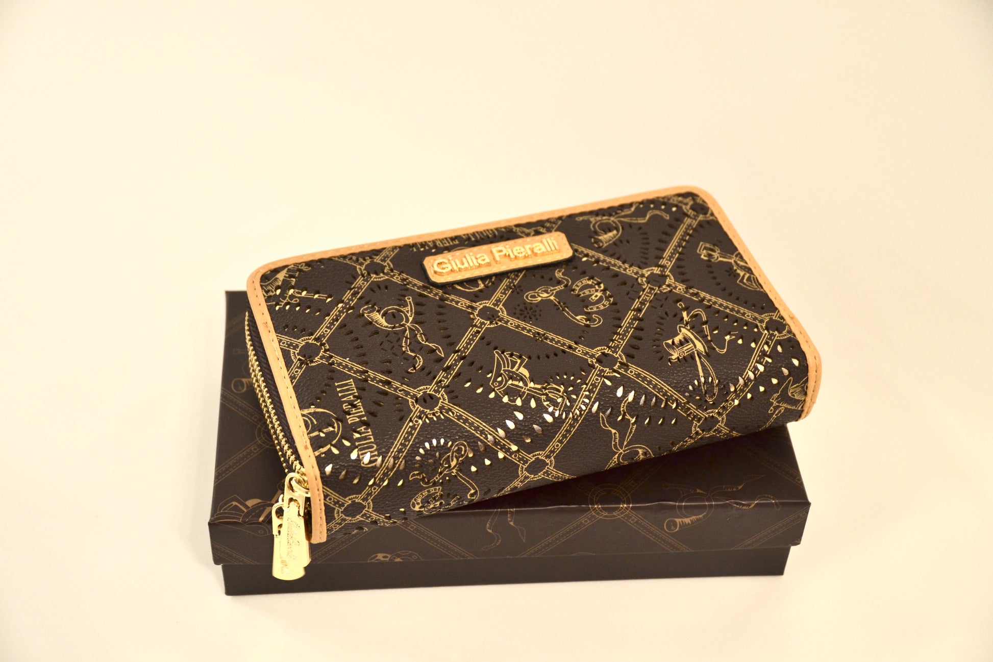 Geldbörse Western Design gold groß | useful Beauty - useful Beauty 