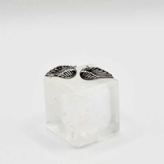 Edelstahl Ohrstecker Engelsflügel | gold/silber | useful Beauty - useful Beauty 