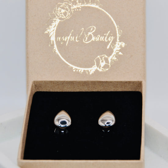 Ohrringe Double Layered Drop silber | 14K goldplated - useful Beauty 