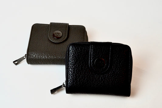 Geldbörse klein minimalistisch schwarz | useful Beauty - useful Beauty 