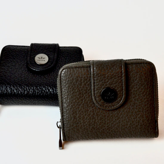 Geldbörse klein minimalistisch schwarz | useful Beauty - useful Beauty 