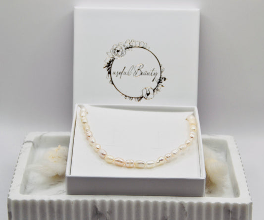 Fußkettchen Pearl | 14K goldplated - useful Beauty 