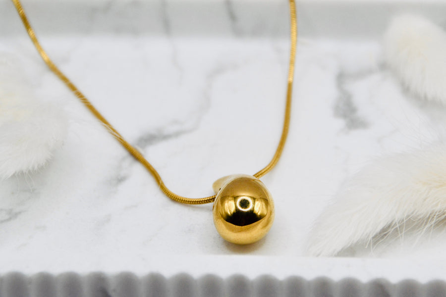 Halskette drop gold | 14K goldplated - useful Beauty 