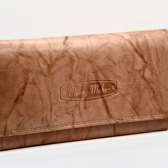 Geldbörse Echtleder meliert - useful Beauty 