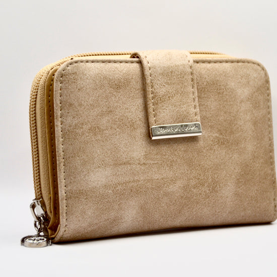 Geldbörse klassisch | rot/beige | useful Beauty - useful Beauty 