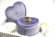 Ringetui samt lila - useful Beauty 