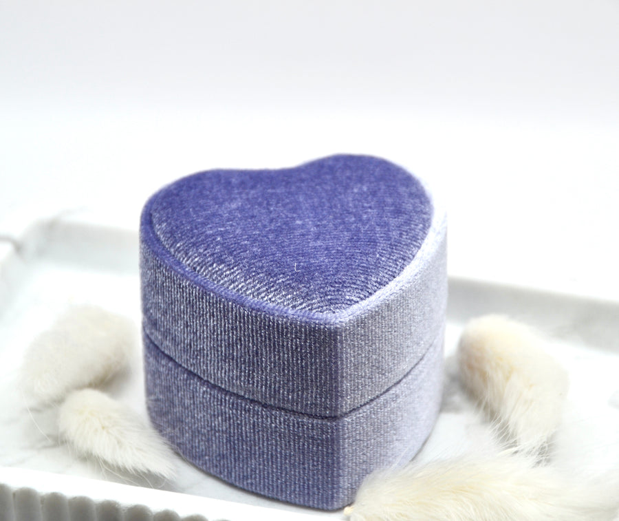 Ringetui samt lila - useful Beauty 