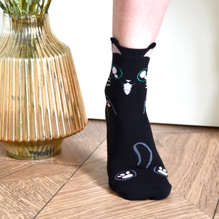 Socken furious cat