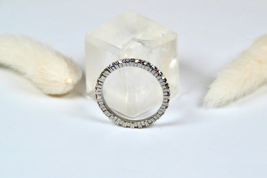 Edelstahl Ring Zirkonia Steine | gold/silber | useful Beauty - useful Beauty 