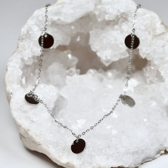 Edelstahl Halskette Plättchen | gold/rosegold/silber | useful Beauty - useful Beauty 