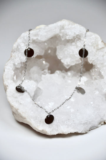 Edelstahl Halskette Plättchen | gold/rosegold/silber | useful Beauty - useful Beauty 