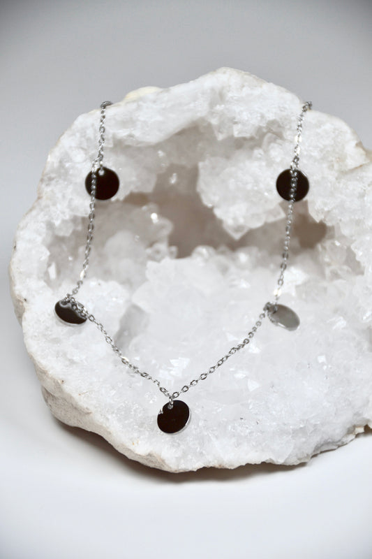 Edelstahl Halskette Plättchen | gold/rosegold/silber | useful Beauty - useful Beauty 