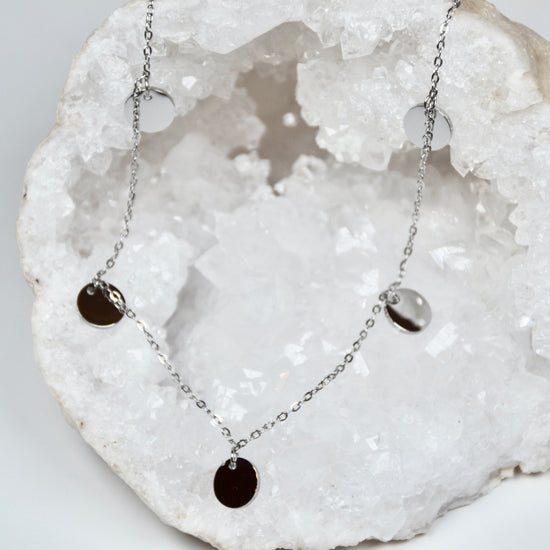 Edelstahl Halskette Plättchen | gold/rosegold/silber | useful Beauty - useful Beauty 