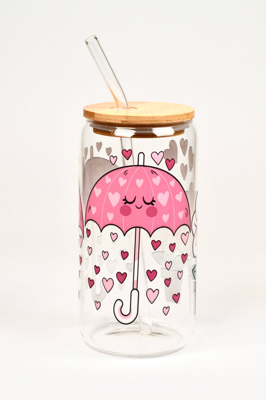 Glasbecher Lovely Rain - useful Beauty 