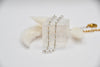 Fußkettchen Crystal clear | 14K goldplated - useful Beauty 
