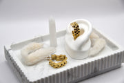 Herzcreolen gold | 14K goldplated - useful Beauty 