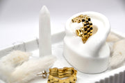 Herzcreolen gold | 14K goldplated - useful Beauty 