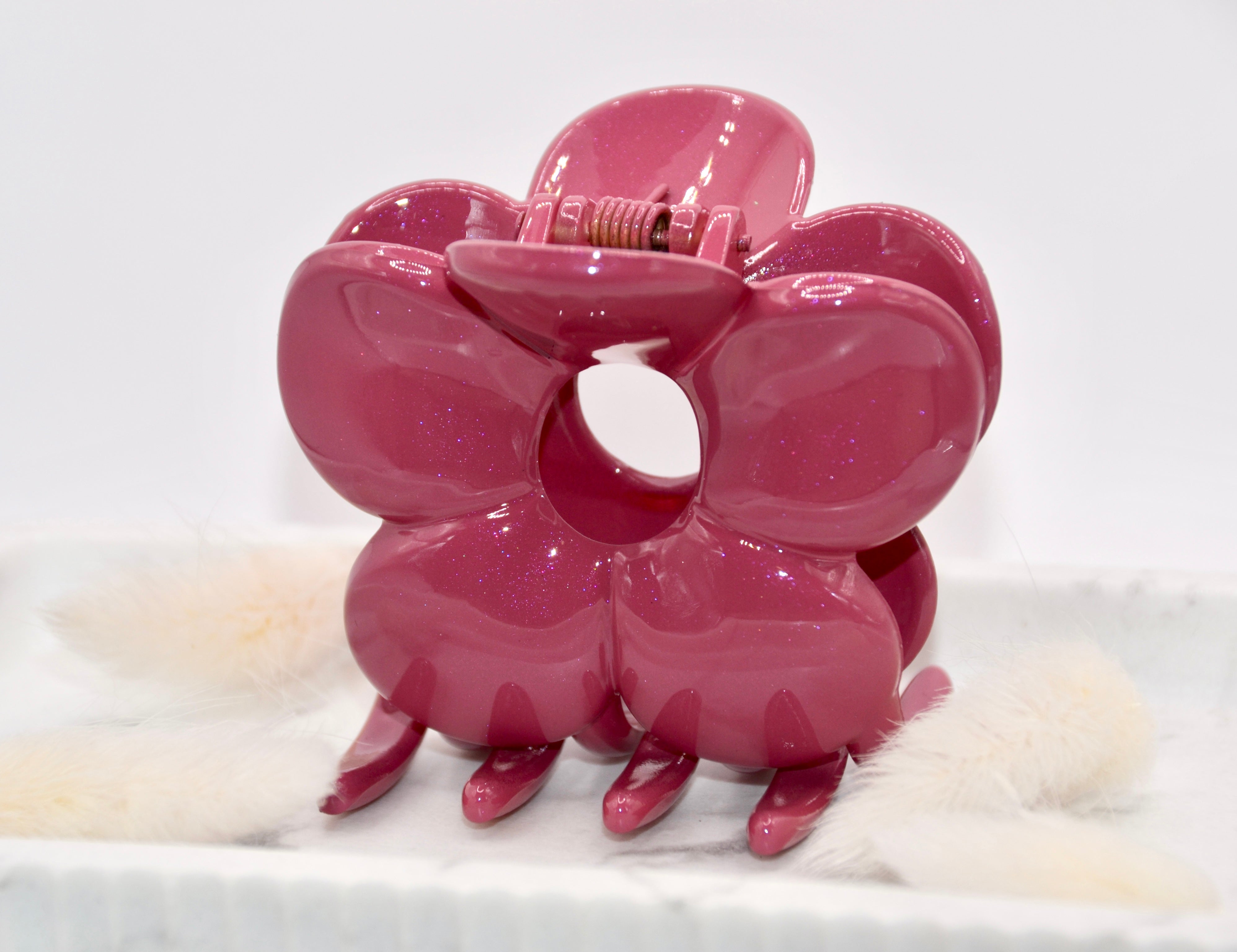 Haarklammer shiny flower - useful Beauty 