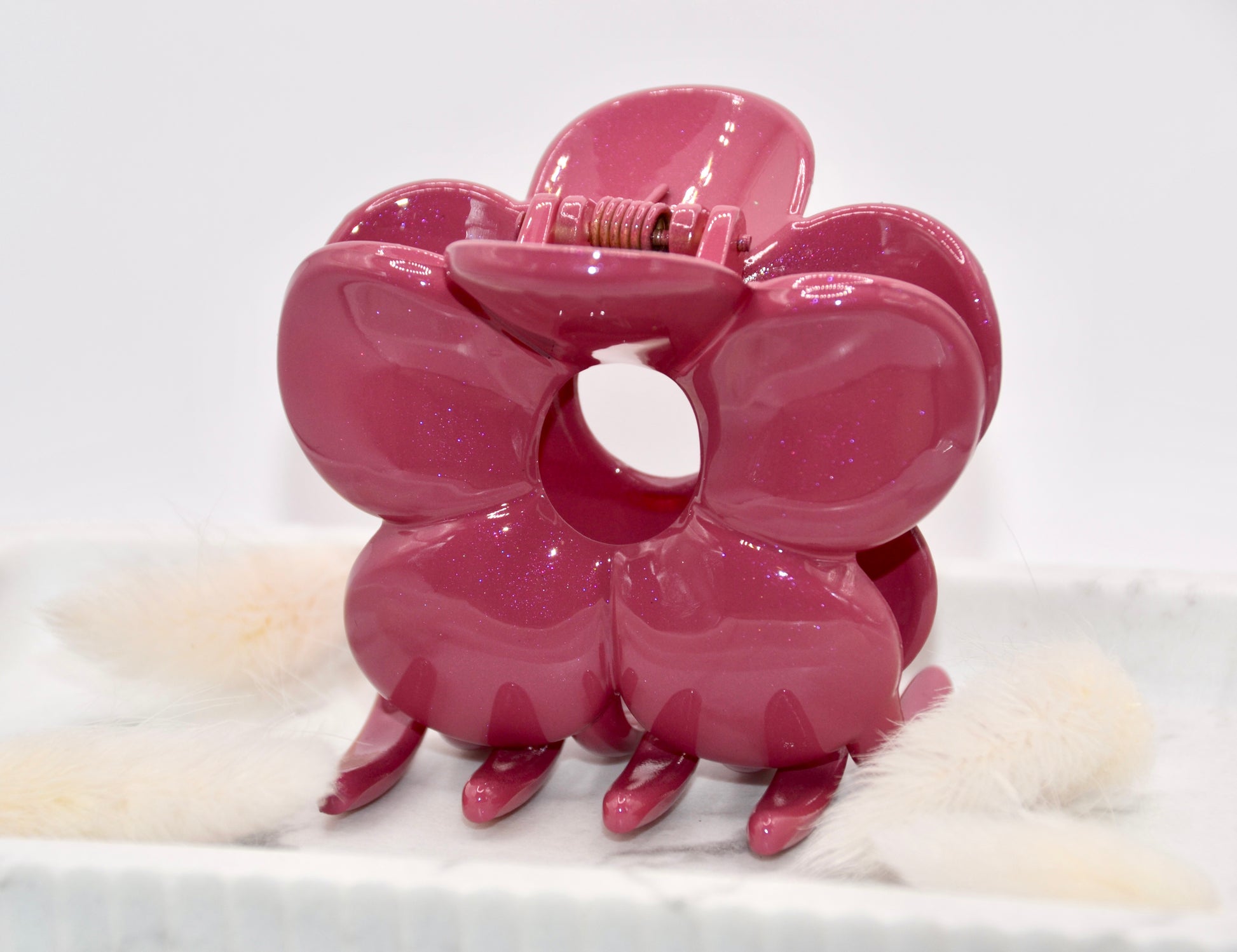 Haarklammer shiny flower - useful Beauty 