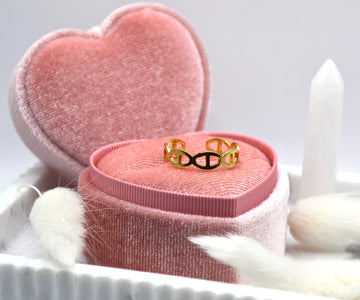 Ring Logo | 14K goldplated - useful Beauty 